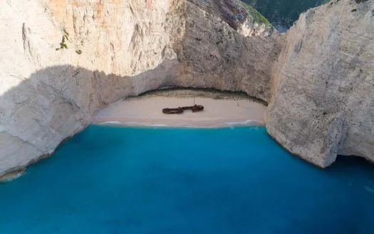Shipwreck Bay Navagio Beach Zakynthos Ionian Islands